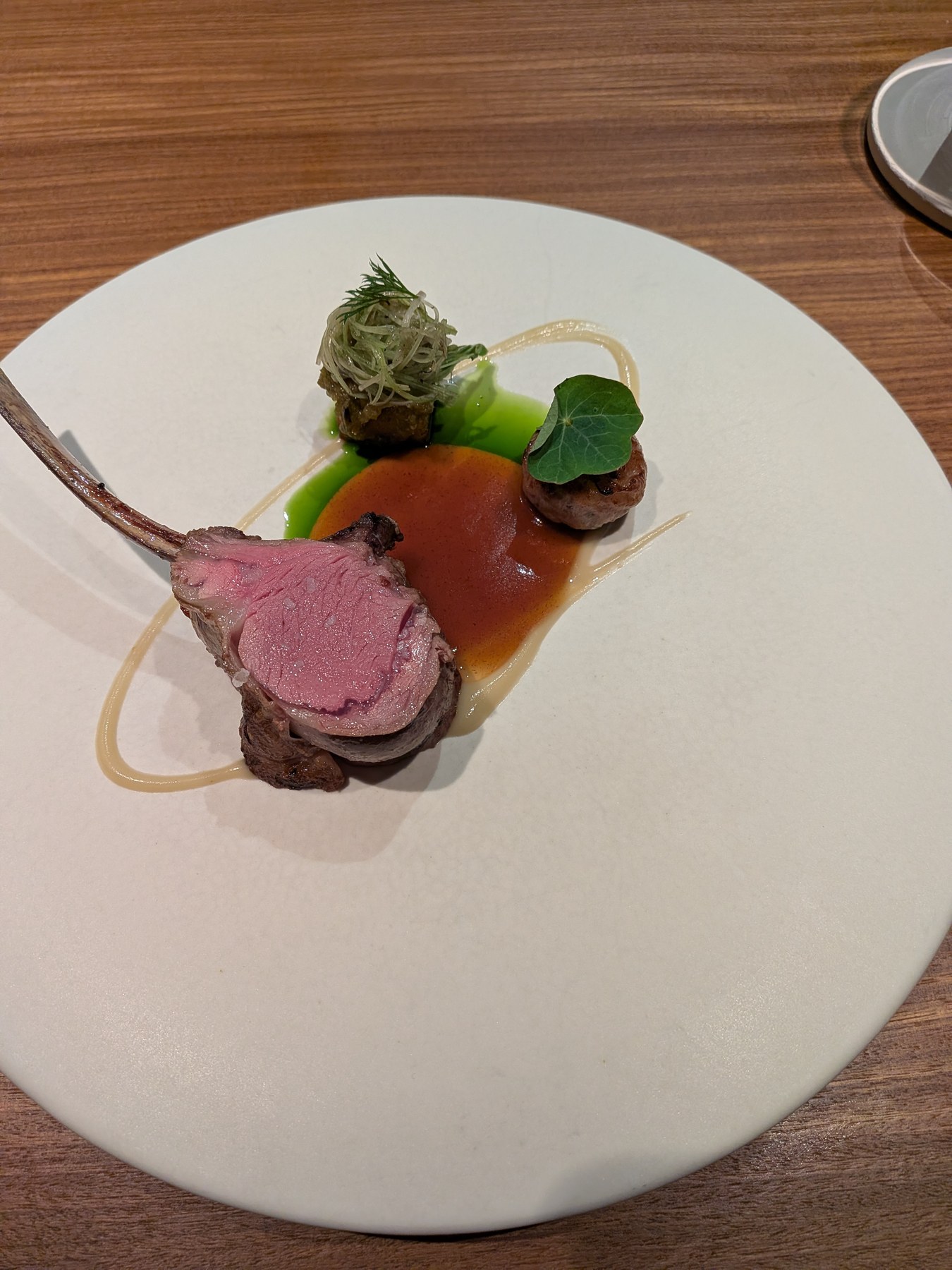 Lamb course at Impromptu by Paul Lee in Taipei.